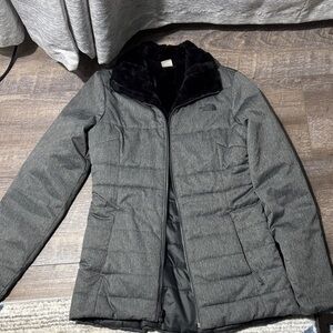 The North Face Women's Charcoal Puffer Jacket